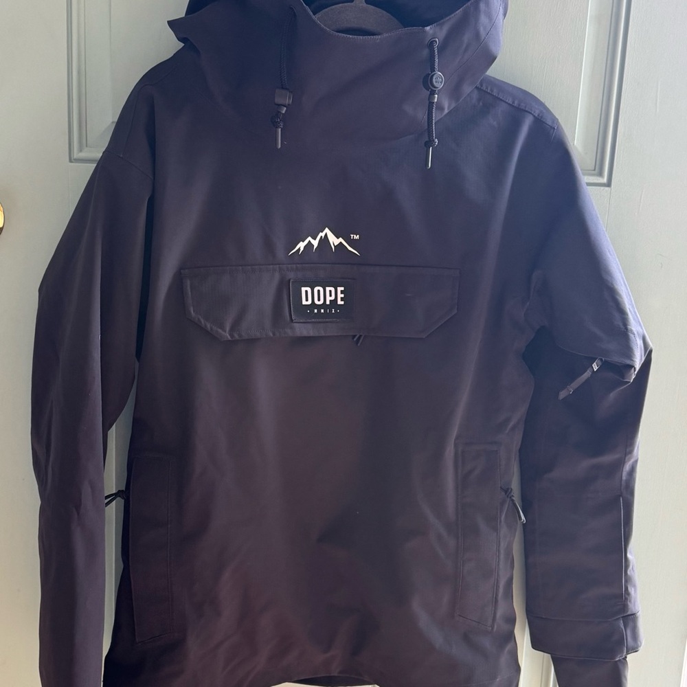 DOPE Black Mountain Logo Jacket - image 1